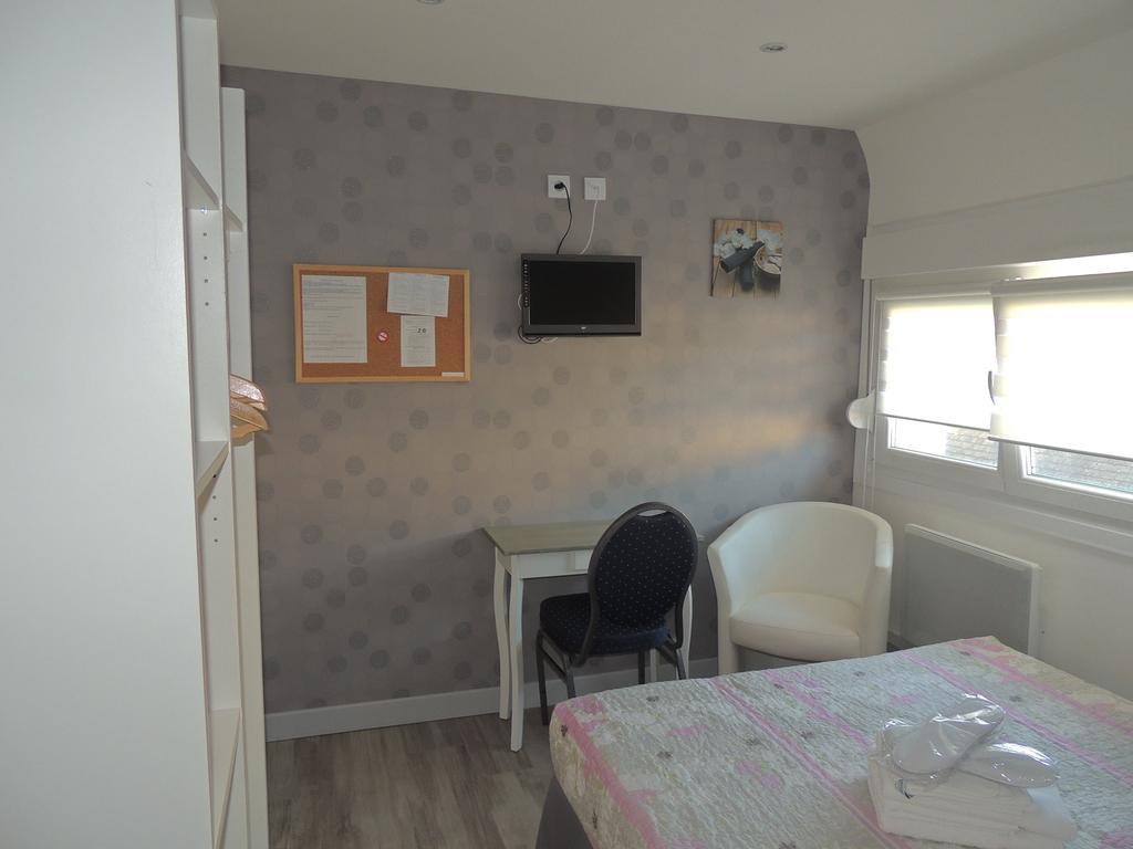 Au Bon Abri Hotel Berck Kamer foto