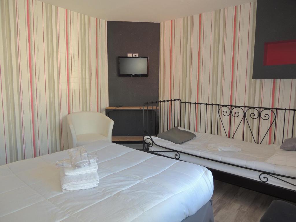 Au Bon Abri Hotel Berck Kamer foto